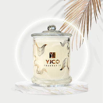 White Musk Candle - YJCO FRAGRANCE