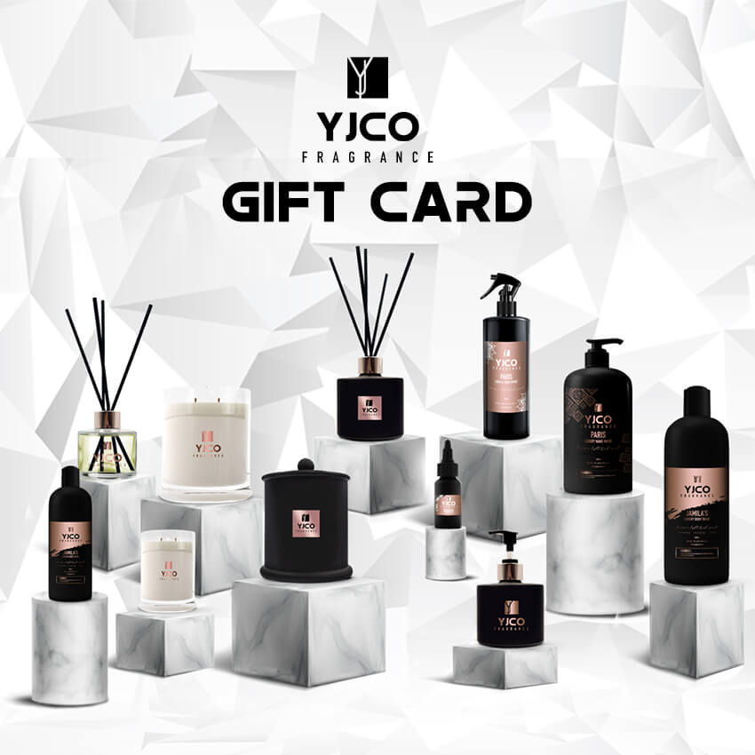 YJCO FRAGRANCE GIFT CARD - YJCO FRAGRANCE